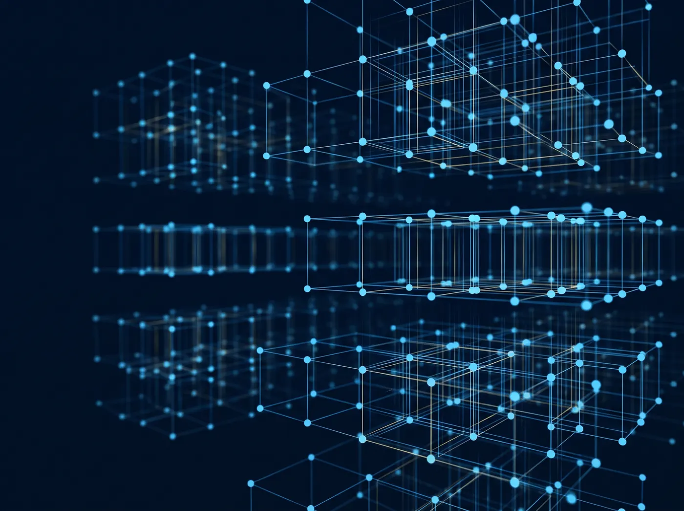 Abstract network of connected nodes forming a precise system architecture